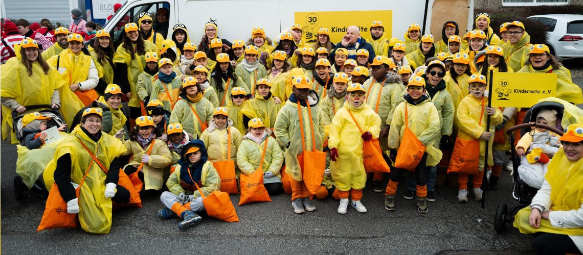 77 Küken, vier Minions und jede Menge jecke Freude